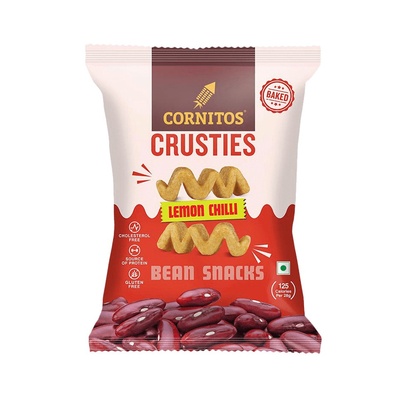 CORNITOS BEAN CRUSTIES LEMON CHILI 57G