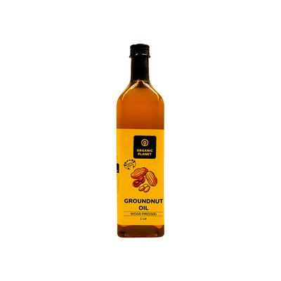 ORGANIC PLANET ORGANIC GROUNDNUT OIL 1 LTR