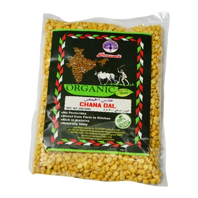 ORGANIC CHANA DAL 500 GM