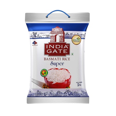 INDIAGATE SUPER BASMATI RICE 5 KG