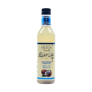 EXCELLA WOOD PRESSED COCONUT OIL 1 LTR