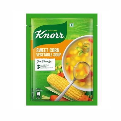 KNOR SWEET CORN VEG SOUP 44 GM U1