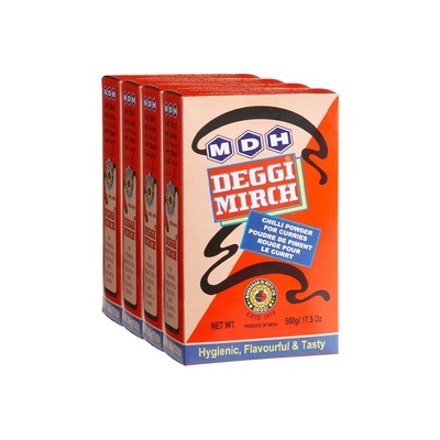 MDH DEEGI MIRCH 500GX4 PCS