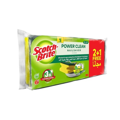SCOTCH BRITE HEAVY DUTY (2+1) FREE