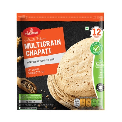 HALDIRAMS MULTIGRAIN CHAPATI 360GM