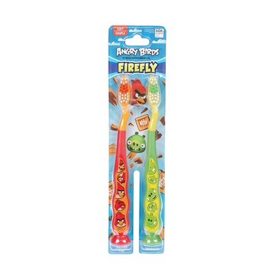 ANGRY BIRDS 2PK TOOTH BRUSH