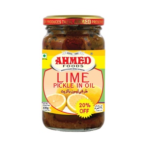 AHMED LIME PICKLE IN OIL 330G 20%OFF