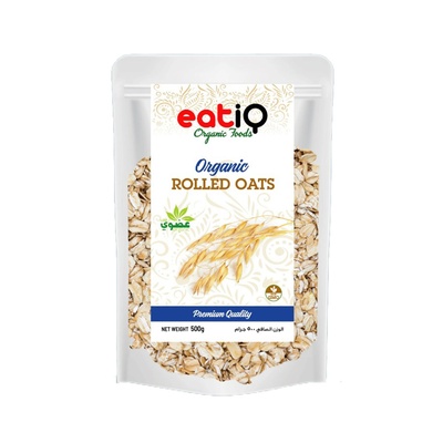 EATIQ ROLLED OATS 500 GM