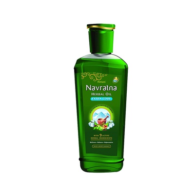 HEMANI NAVRATNA EXTRA THANDA COOL OIL 200ML