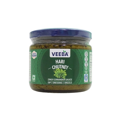 VEEBA GREEN CHUTNEY - HOME STYLE 320G