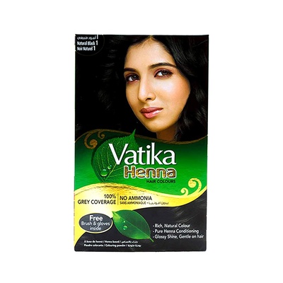 DABUR VATIKA NAT BLACK HENNA COLOR 60 GM