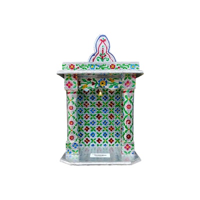 MANDIR SLIVER MEENAKARI SET 8