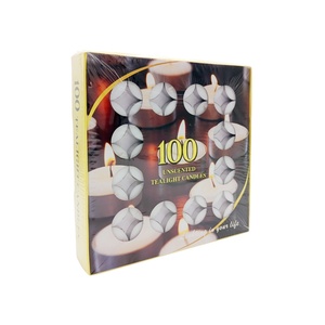 TEA LIGHT CANDLES 100 PCS