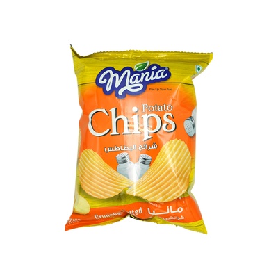 MANIA CRUNCHY SALTED CHIPS 52GM