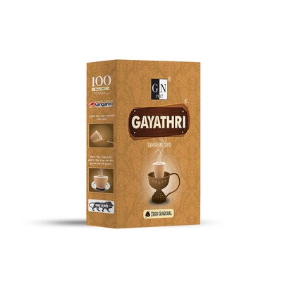 GAYATHRI SAMBRANI CUPS DHOOP 12 CUPPS