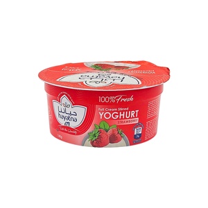 HAYATNA STIRRED YOGHURTS STRAWBERRY 140GM