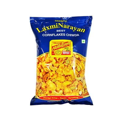 LAXMINARAYAN CORNFLAKES CHIWADA 400GM
