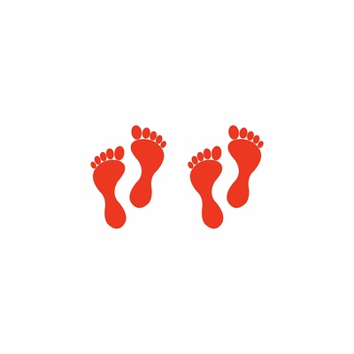 GAURI PAWLE PLASTIC STICKER PAIR 2