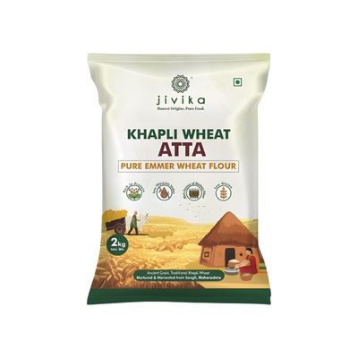 JIVIKA KHAPLI WHEAT ATTA 1KG