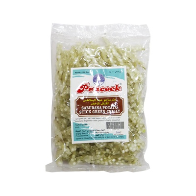 PCK SABUDANA POTATO STICK GREEN CHILLY 200GM