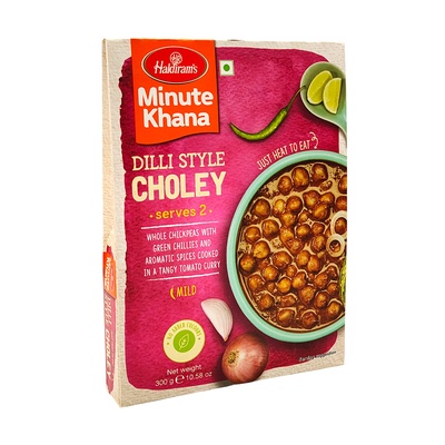 HALDIRAMS MINUTE KHANA CURRY DILLI KE CHOLEY 300GM