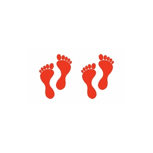 GAURI PAWLE PLASTIC STICKER PAIR 2