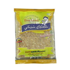 EVERGREEN GROUNDNUT CRUSH CHIKKI 100GM