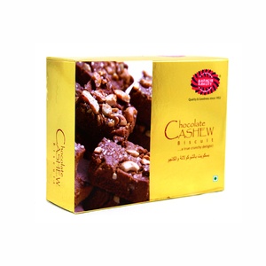 KARACHI CHOCO CASHEW BISCUITS 400 GM