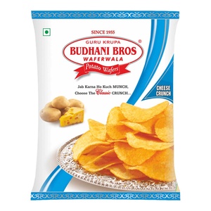 BUDHANI CHEESE WAFERS 165GM