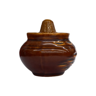 CLAY CHINA JAR ROUND