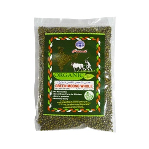 ORGANIC GREEN MOONG WHL 500GM
