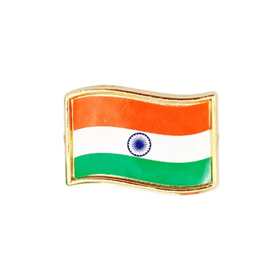 INDIA BADGE FLAG SMALL
