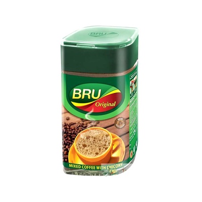 BROKB BRU ORG INSTANT COFFEE BTL 50G