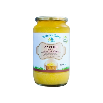 NATURES BARN A2 GIR COW GHEE 1 LTR