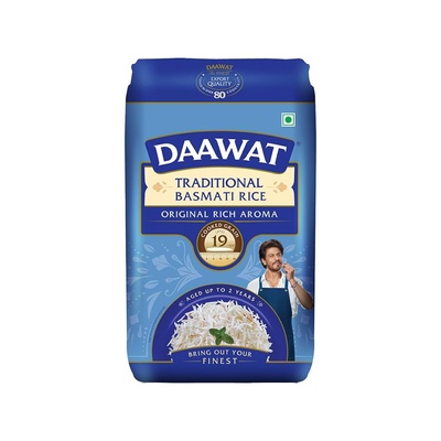 DAWAT TRADITIONAL BASMATI RICE 1KG