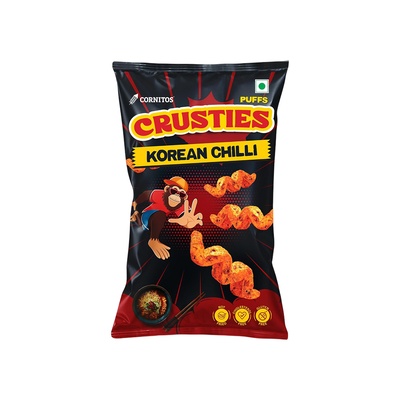 CORNITOS CRUSTIES KOREAN CHILLI POTATO SNACKS 60G