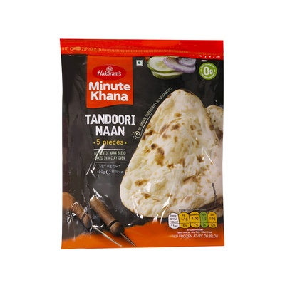 HALDIRAMS TANDOORI NAAN 400G