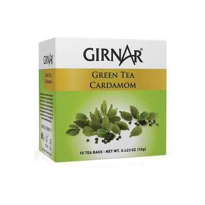 GIRNAR GREEN TEA CARDMOM 12 GM