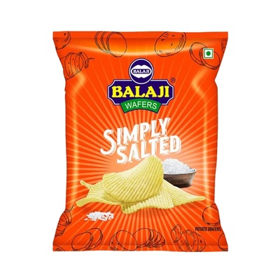 BALAJI POTATO WAFERS SALTED 45 GM