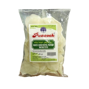 PCK RICE PAPAD WHITE SMALL 100GM