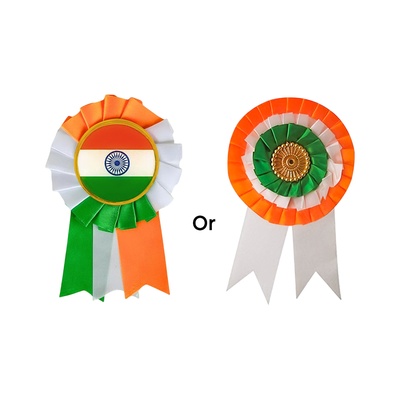 INDIA RIBBON BADGE