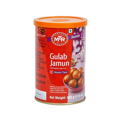 MTR GULAB JAMUN TIN 500GM