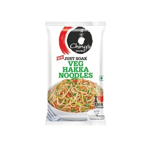 CHINGS JUST SOAK VEG HAKKA NOODLES 140G