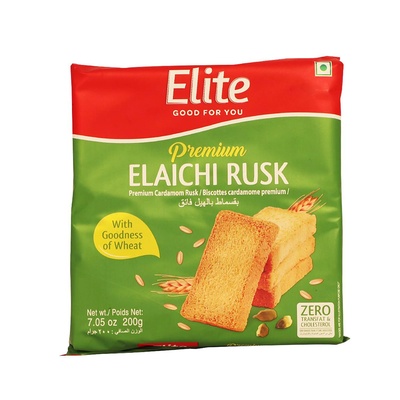 ELITE PREMIUM ELAICHI RUSK 200G