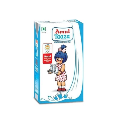 AMUL TAZA FULL CRM MILK 1LTR