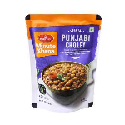 HALDIRAMS MINUTE KHANA CURRY300G- PUNJABI CHOLEY