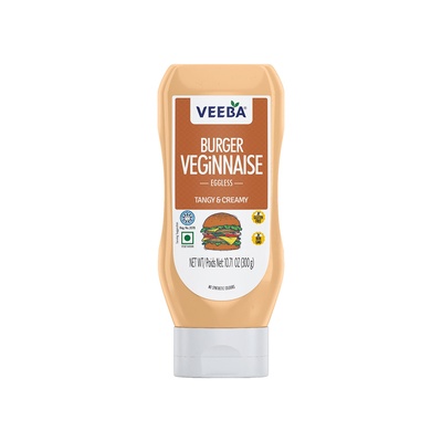 VEEBA BURGER VEGINNAISE EGGLESS - TANGY & CREAMY 300G