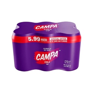 CAMPA COLA 240 ML X 6 PROMO PACK