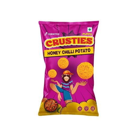 CORNITOS CHICKPEA CRUSTIES DILLI CHAAT 57G