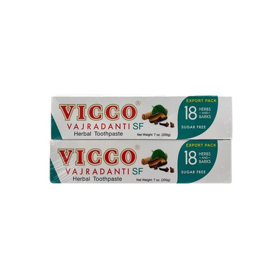 VICCO HERBAL TOOTHPASTE SF 200GX2